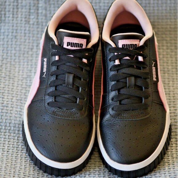 PRE-OWNED Size: 6.5 US Women/5 US Big Kid | PUMA Cali AC Platform Black/Pink - Picture 10 of 12